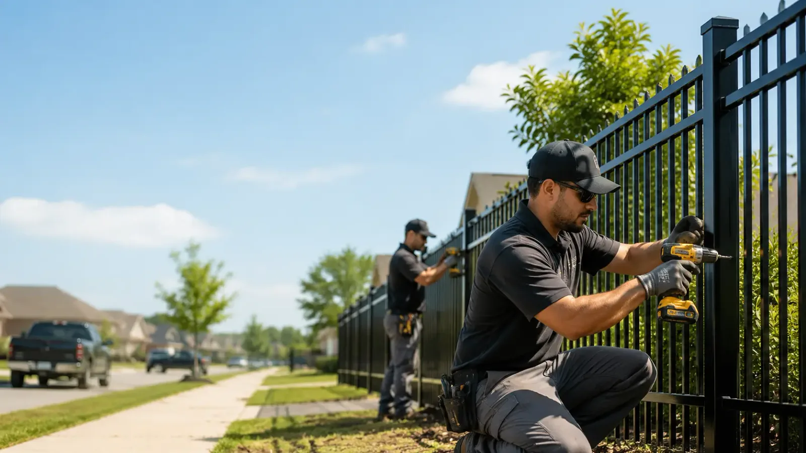 Metal Fence Installation in Brady, TX